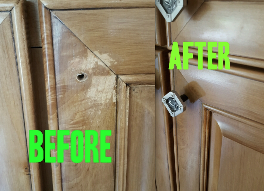 Before After - Furniture Refinishing